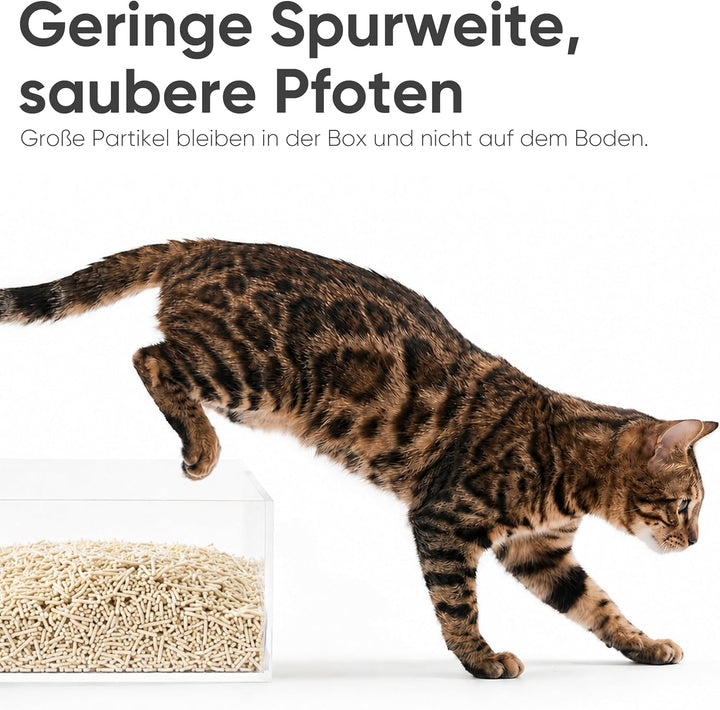 FUKUMARU Tofu Katzenstreu 10,8 kg, parfümfrei, sofort klumpend, geruchsneutral, staubfrei, natürlich