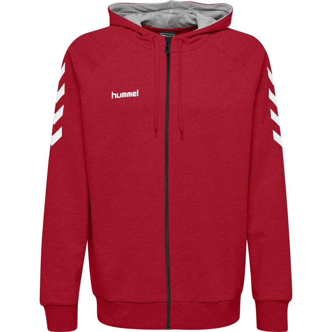 hummel Unisex Kinder Hmlgo Kids Cotton Zip Hoodie Kapuzenjacke, 176 True Red