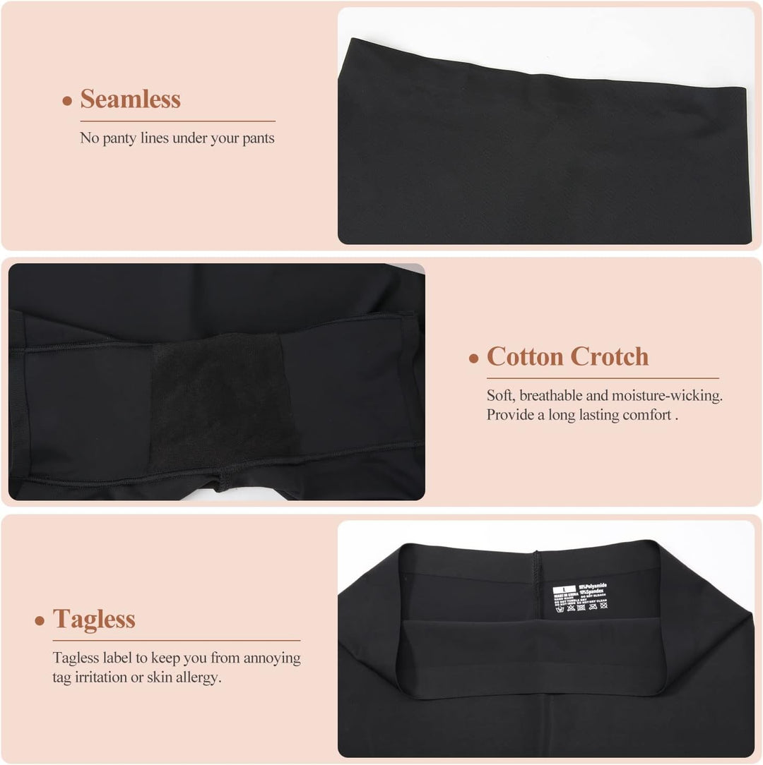 Joyshaper Spitze Unterhose mit Bein Damen Nahtlos Unterwäsche Unter Rock Anti-Chafing Miederpants Ro