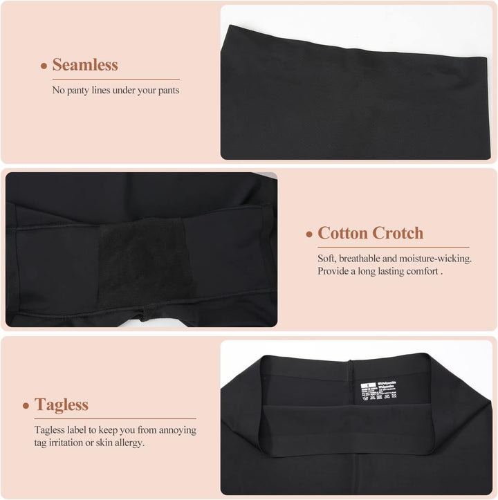 Joyshaper Spitze Unterhose mit Bein Damen Nahtlos Unterwäsche Unter Rock Anti-Chafing Miederpants Ro