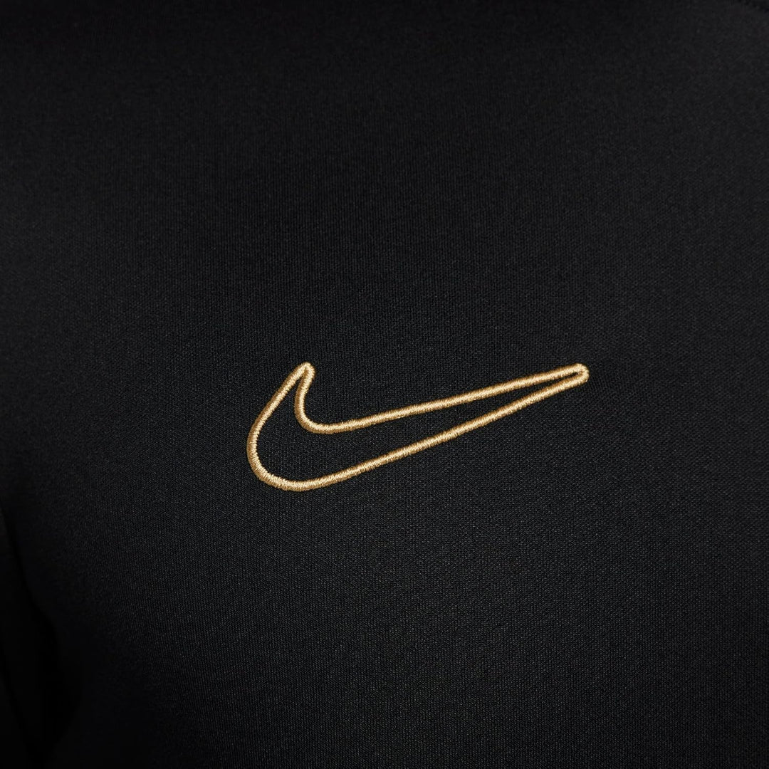Nike Academy 25 Dri-FIT Strick-Fussball-Trainingsjacke für Herren, FZ9824 Black/Black/Metallic Gold