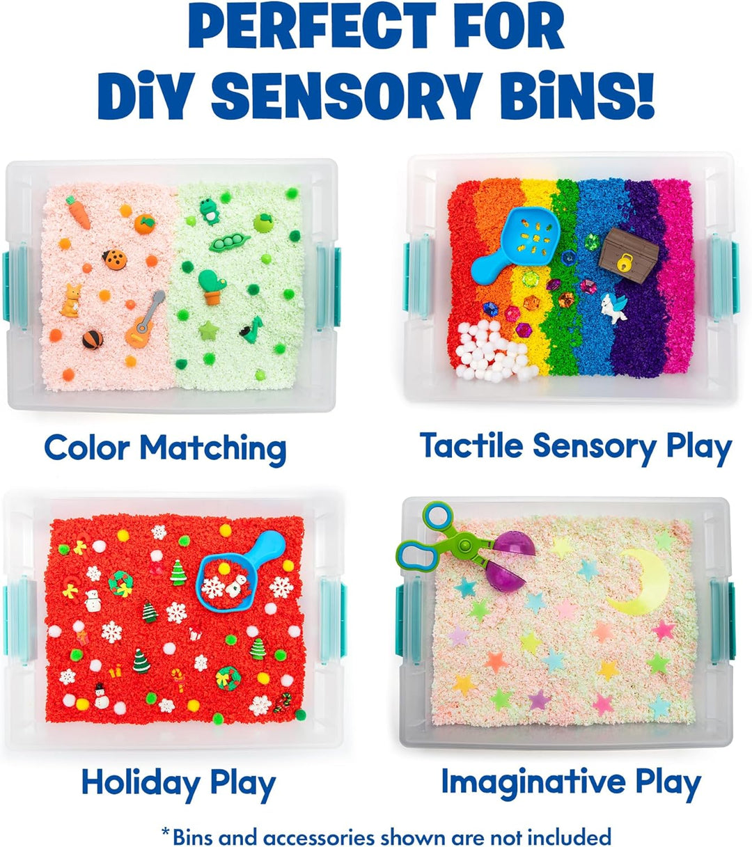 Learning Resources Playfoam Pluffle X-Röhre mit nachtleuchtendem Pluffle, Sensorik-Spielzeug, trockn