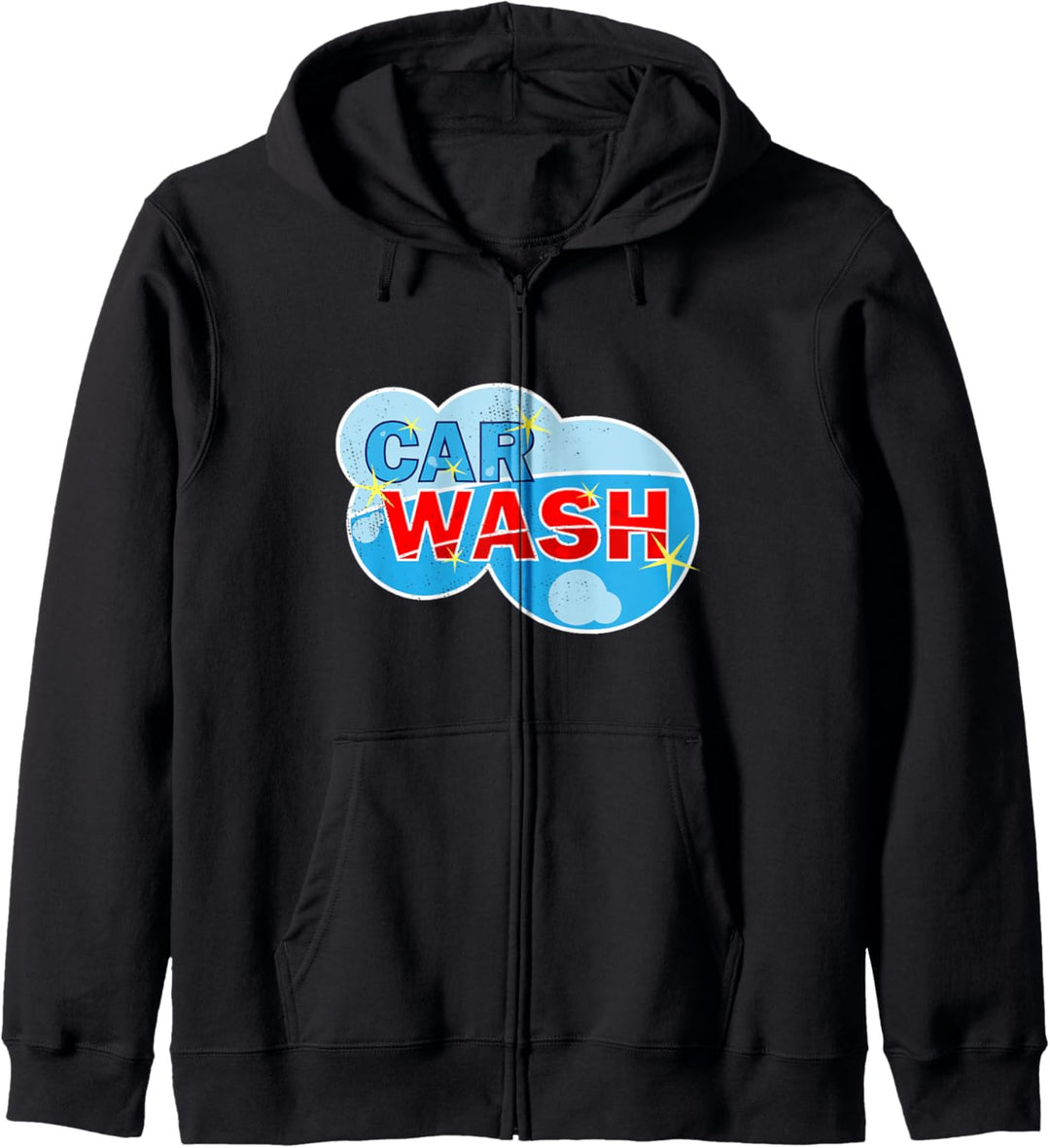 Autowäsche - Lustiges Retro Car Wash Design Kapuzenjacke