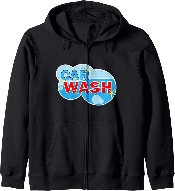 Autowäsche - Lustiges Retro Car Wash Design Kapuzenjacke