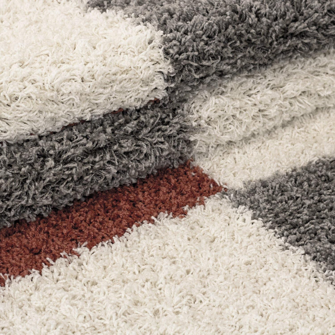 Hochlfor Teppich Wohnzimmer Kariertes Design Schlafzimmer Esszimmer Flur Läufer Küche Weicher Langfl