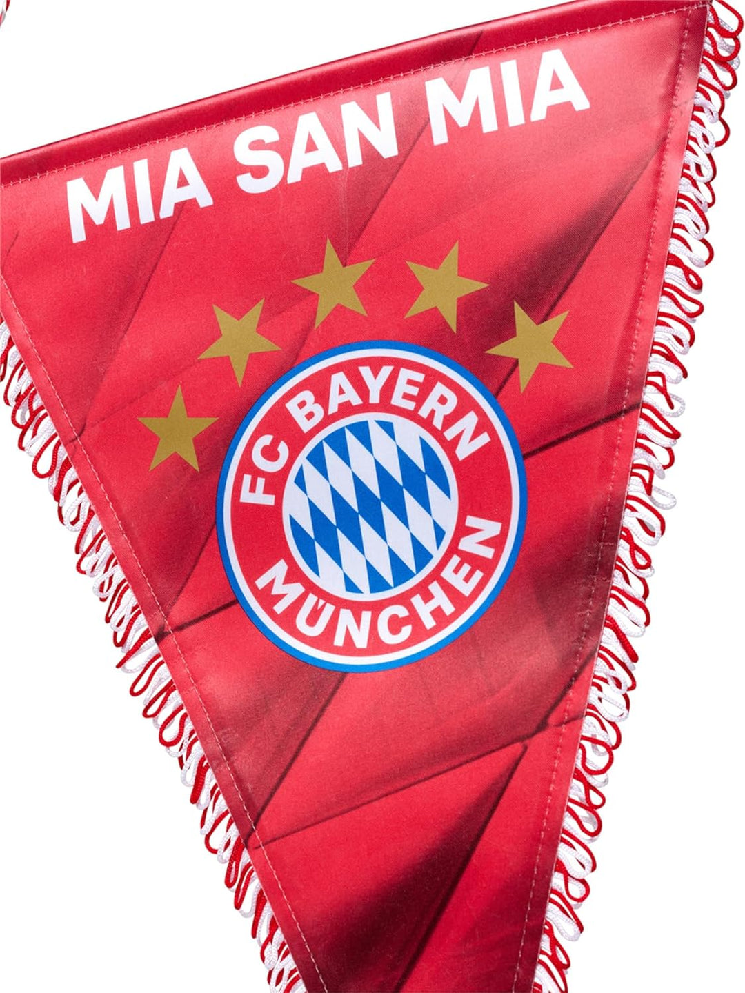 FC Bayern München | Wimpel Mia san mia| Rot