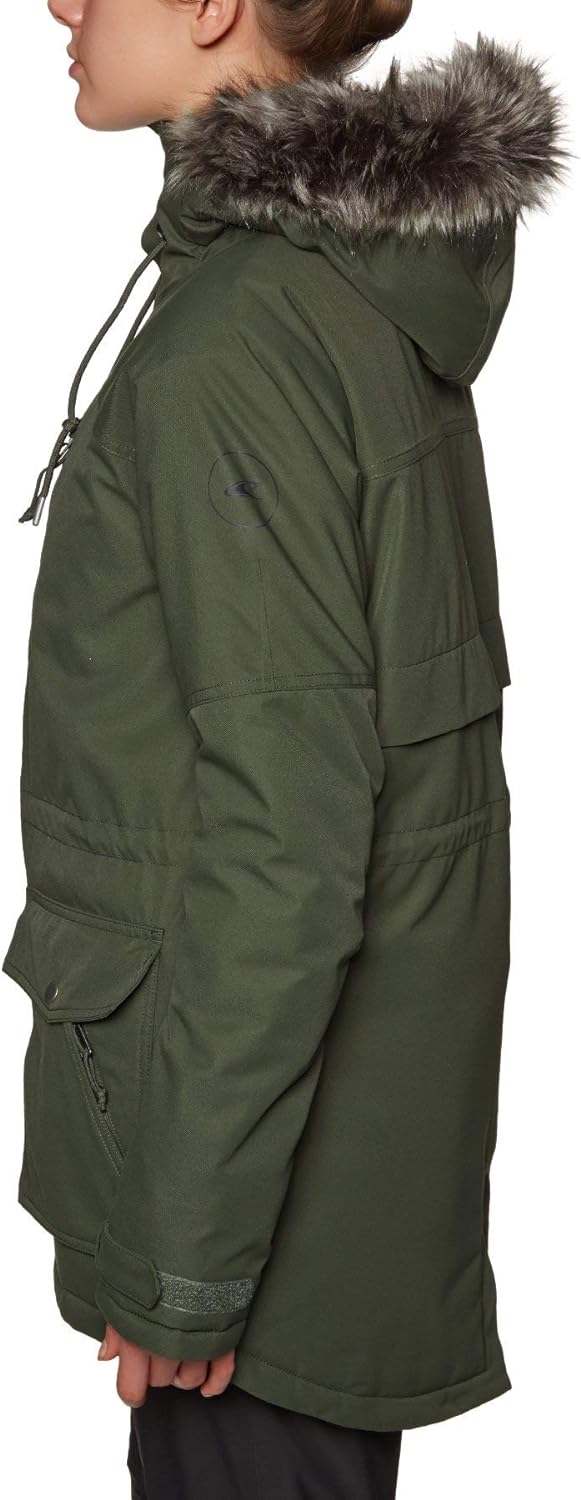 O'Neill Damen Parka Oliv S Jacken, Forest Night, S