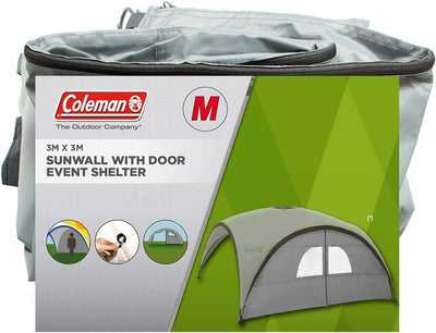 Coleman Event Shelter Pro M, Pavillon für Camping & Seitenwand für Event Shelter und Event Shelter P