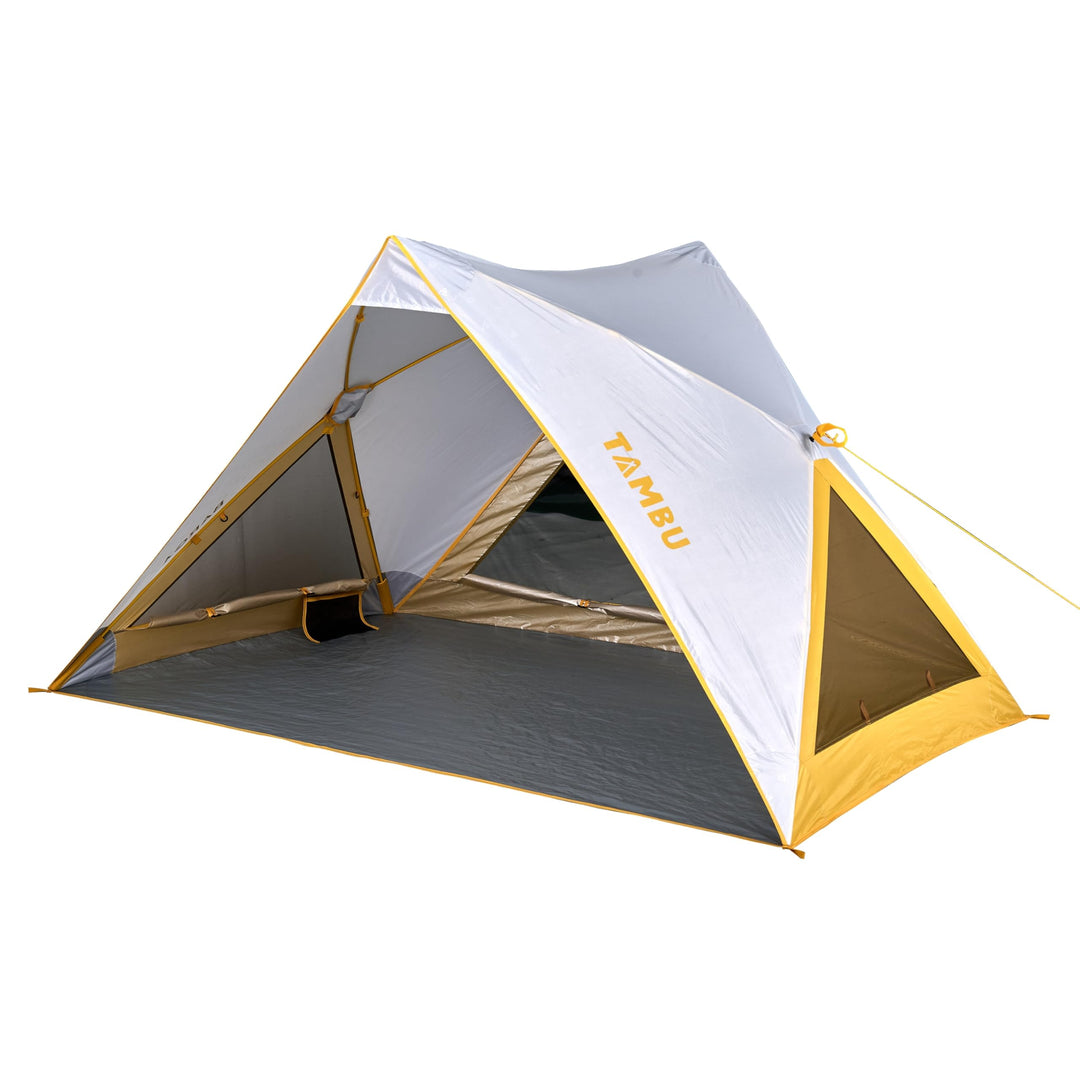 BARGA | Quick-Set-Up Strandmuschel | Instant-Frame Konstruktion
