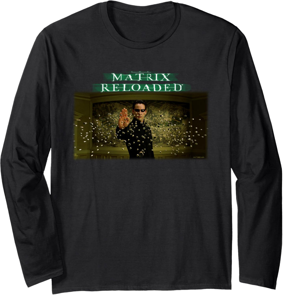 The Matrix Reloaded Hundreds of Bullets Langarmshirt
