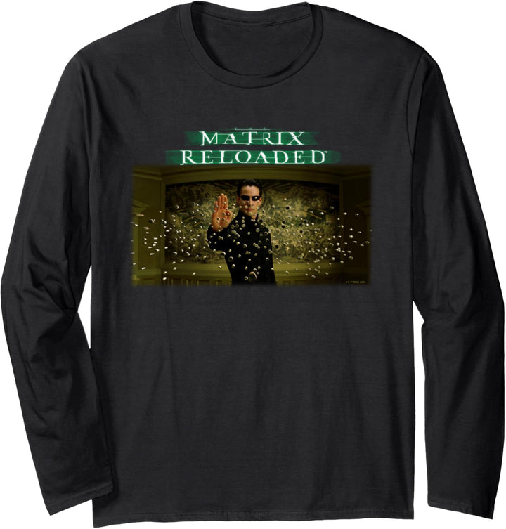 The Matrix Reloaded Hundreds of Bullets Langarmshirt