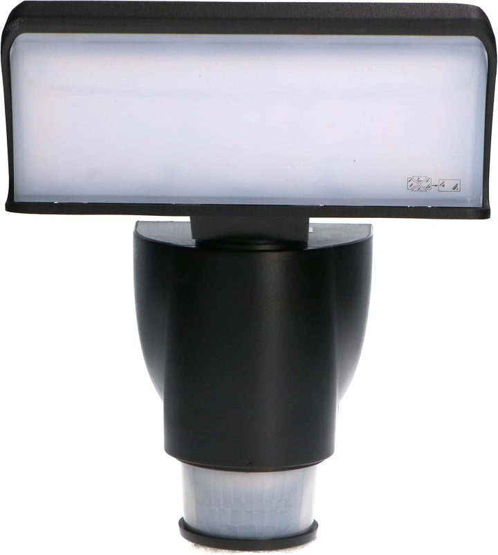 LED's light 0310780 LED-Strahler schwarz mit 180° Bewegungsverfolgung 18W IP44