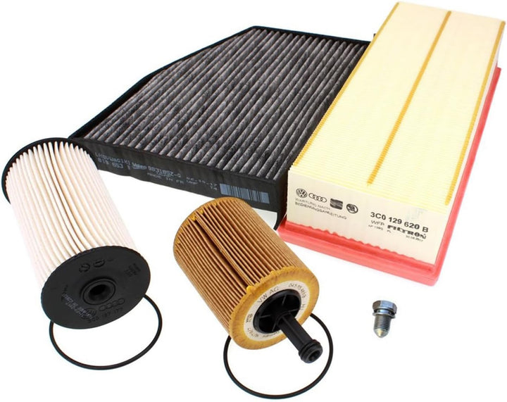Original VW TDI Inspektionspaket Filter Golf 5 6 Jetta Passat CC 3C Touran Tiguan Sharan Caddy A3 8P