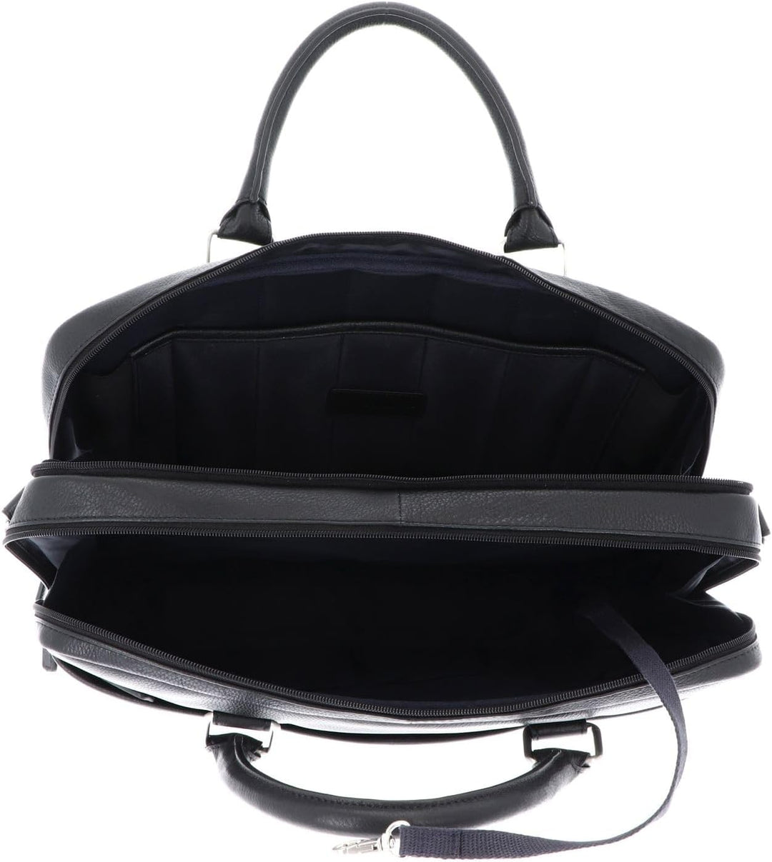 Leonhard Heyden Berlin Aktentasche Leder 39 cm Laptopfach