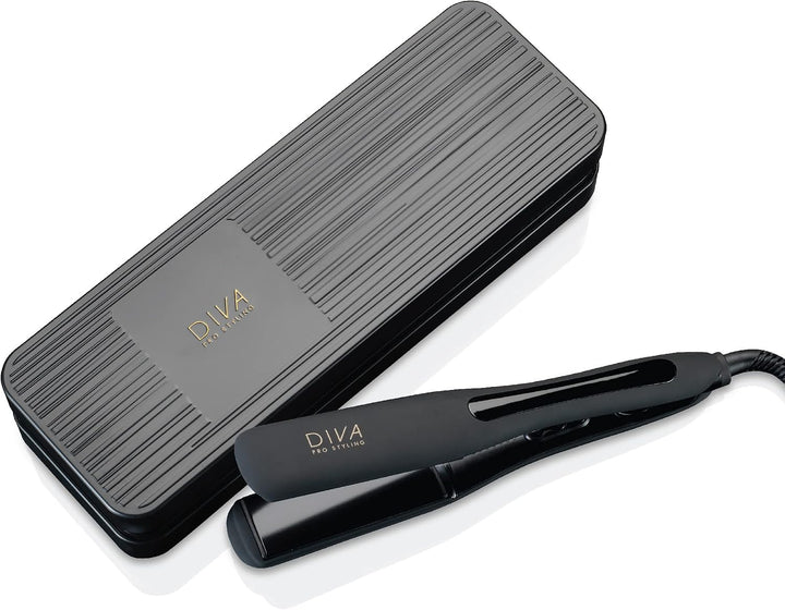 Diva Pro Styling Wide Digital Styler - Extrabreite Keramikplatten - Gleichmässige Hitzeverteilung -