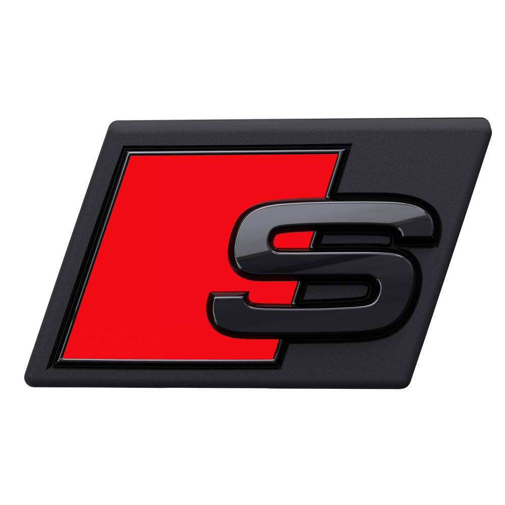Audi 4KE071805 Schriftzug e-tron S Schriftzug schwarz Tuning Exclusive Black Edition Emblem