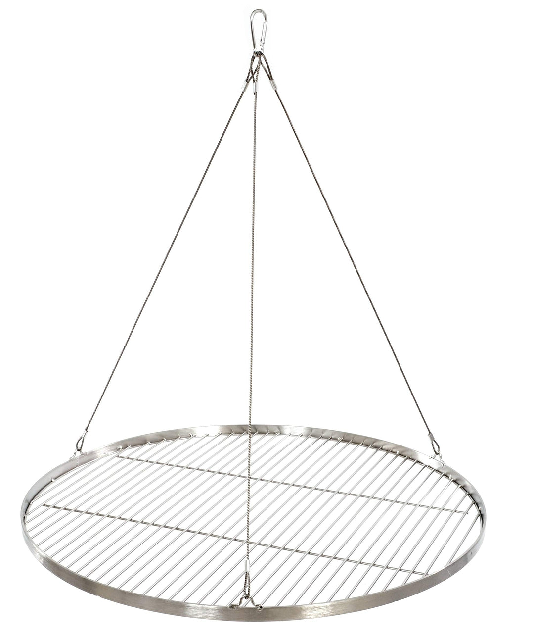 70 cm Grillrost Edelstahl für Schwenkgrill 3 Bein BBQ Grill Rost mit Seil neu