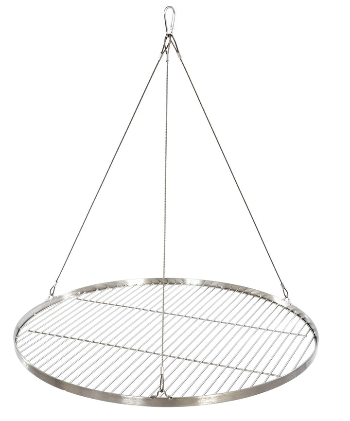 70 cm Grillrost Edelstahl für Schwenkgrill 3 Bein BBQ Grill Rost mit Seil neu