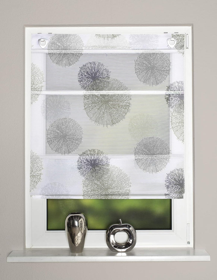 Home fashion MAGNETROLLO BAMBUSOPTIK Rawlins, Stein, 130 X 45 cm
