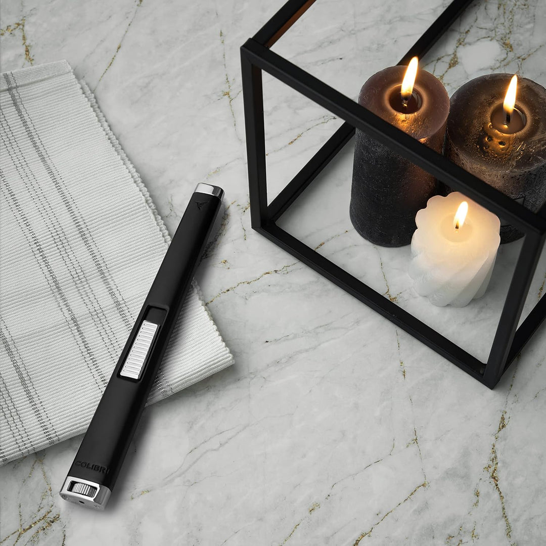 Colibri Aura Jet Flame Kerzenanzünder | Langes Stabfeuerzeug Mit Grosse Reichweite | Luxuriösem Fini