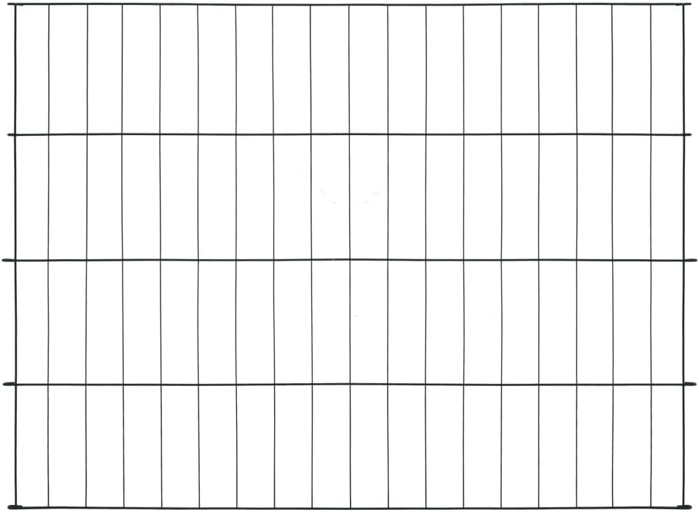 vidaXL Gartenzaun Set Teichzaun Schutzzaun Gitterzaun Steckzaun Zaun-Set Garten Zaun niedrig Poolzau