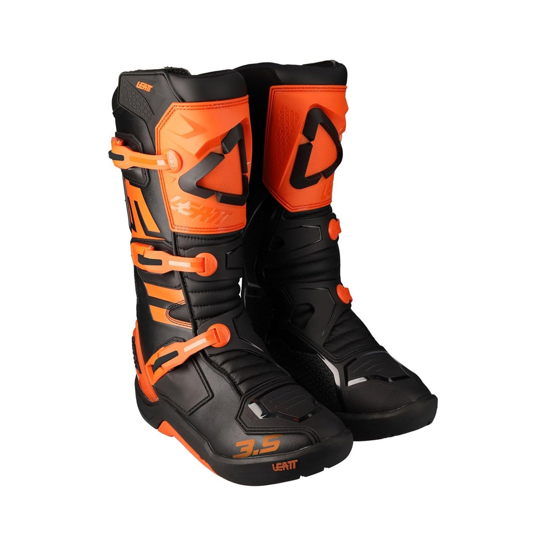 Leatt Motocross-Stiefel rot 3,5 Orange 47 EU, Orange 47 EU