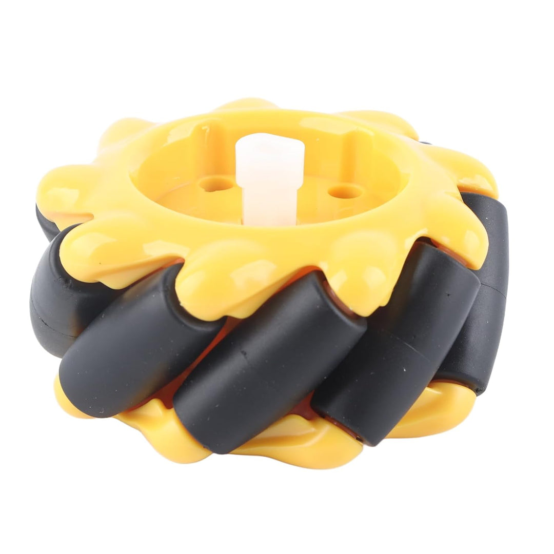 Mecanum Wheel Mecanum Wheel ABS, Gummi Mecanum Wheel Omnidirektional für Smart Robot Car Parts Zubeh