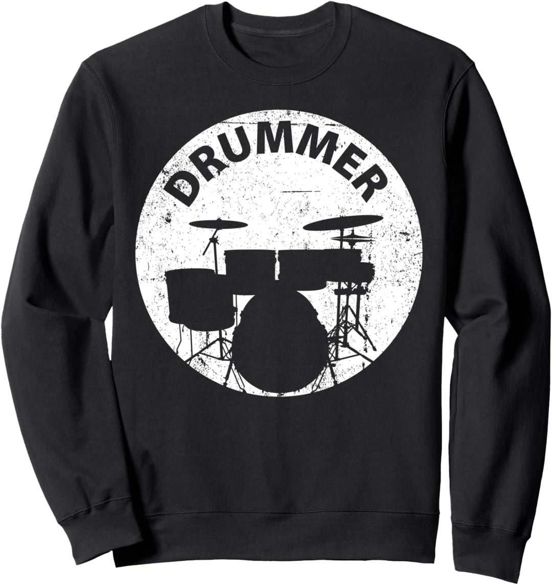 Schlagzeug Schlagzeuger Schlagzeugerin Damen/Herren/Kinder Sweatshirt