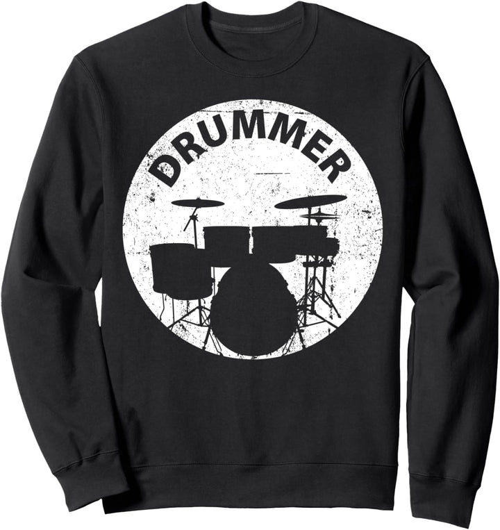 Schlagzeug Schlagzeuger Schlagzeugerin Damen/Herren/Kinder Sweatshirt