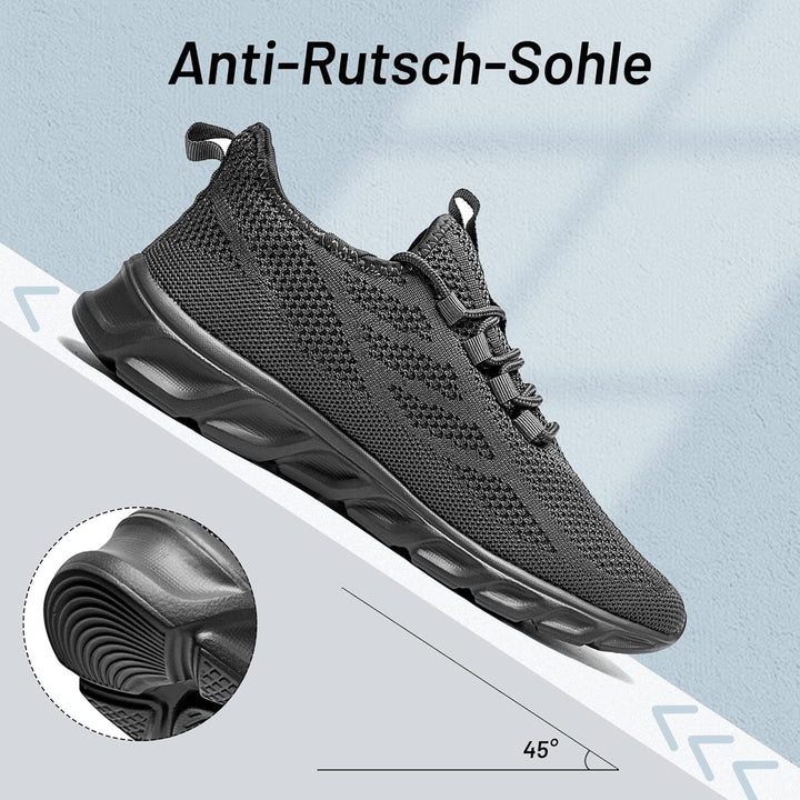 AZSDXS Sneaker Sportschuhe FüR Herren Turnschuhe Herren Schuhe Herren Sneaker Herren 39 EU Grau, 39