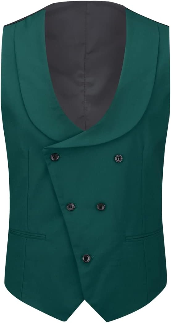 Sliktaa Anzug 3 Teilig Herren Business Smoking Anzüge Slim Fit Herrenanzug Formell Sakko Weste Hose