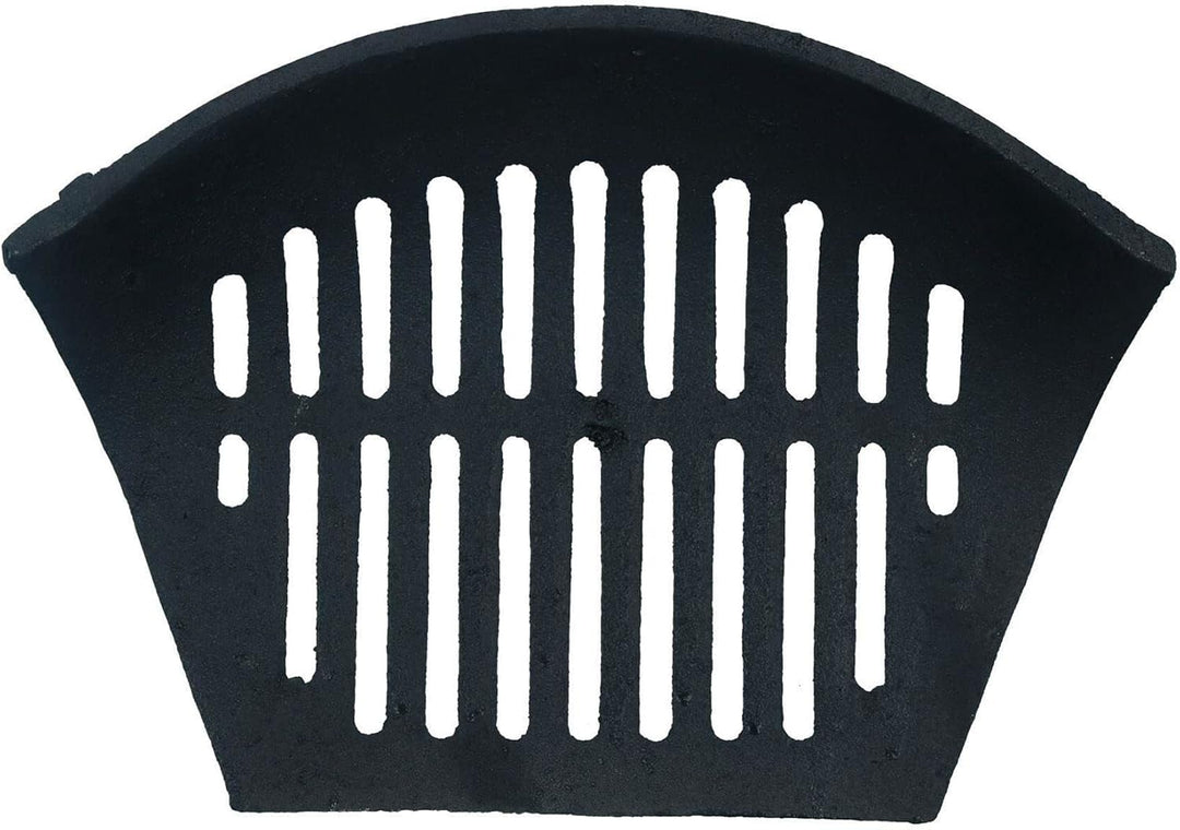 AB Tools 40,6 cm Feuerrost für 45,7 cm Kamin, Gusseisen, Kohlenscheit, schwarz, vorne offener Korb