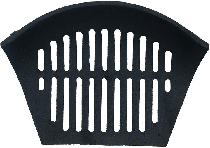 AB Tools 40,6 cm Feuerrost für 45,7 cm Kamin, Gusseisen, Kohlenscheit, schwarz, vorne offener Korb