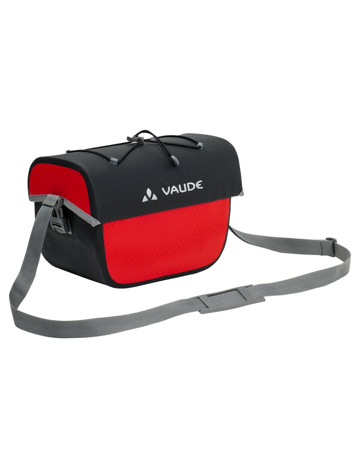 VAUDE Fahrrad Lenkertasche Aqua Box, 6 Liter Volumen, wasserdicht verschweisst Einheitsgrösse Red, E