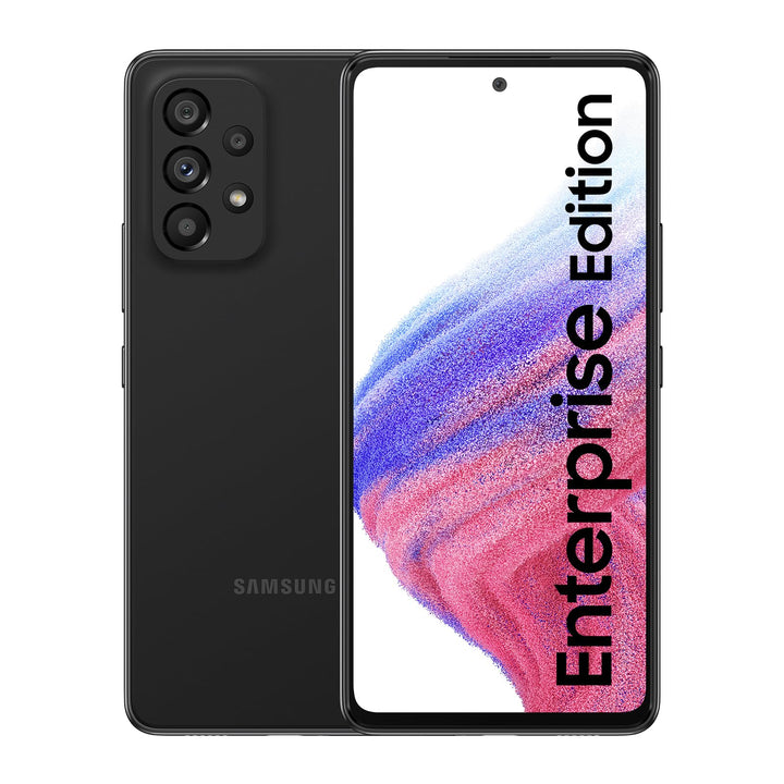 Samsung Galaxy A53 5G Enterprise Edition, 6,5 Zoll Android Smartphone, 128 GB, 5.000 mAh Akku, Busin