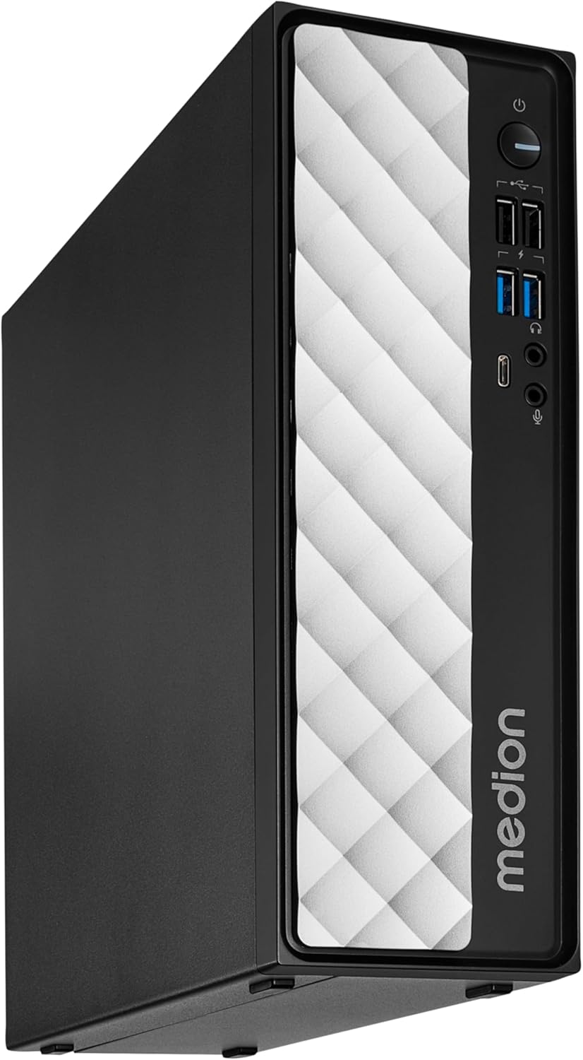 MEDION T80 Multimedia Mini PC (Core i7-12650H, 16GB DDR4 RAM, 1 TB PCIe SSD, WLAN, Windows 11)