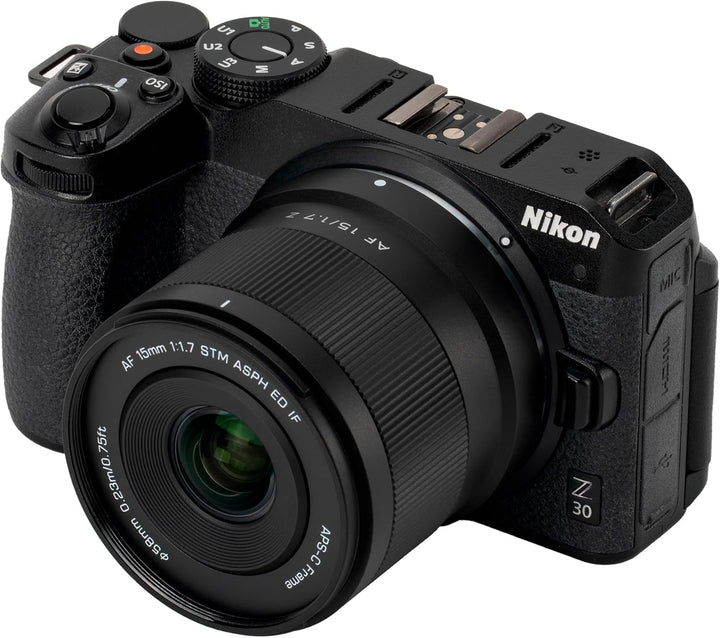 VILTROX 15mm F1.7 Z, AF 15mm f1.7 Z Mount Objektiv für Nikon, APS-C Autofokus Prime Objektiv mit gro