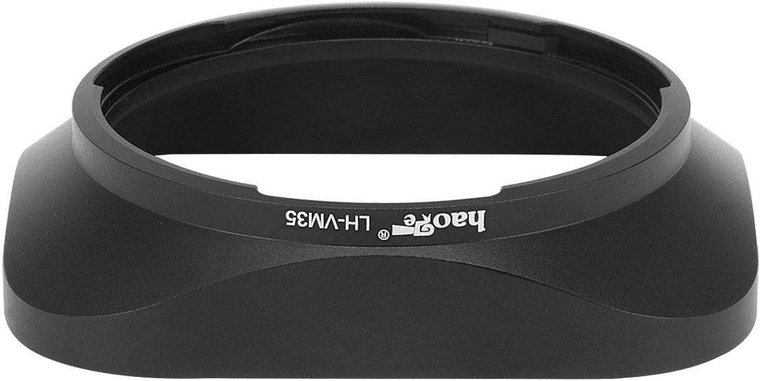 Haoge LH-VM35 Bajonett-Gegenlichtblende aus Metall, rechteckig, quadratisch, für Voigtlander Nokton