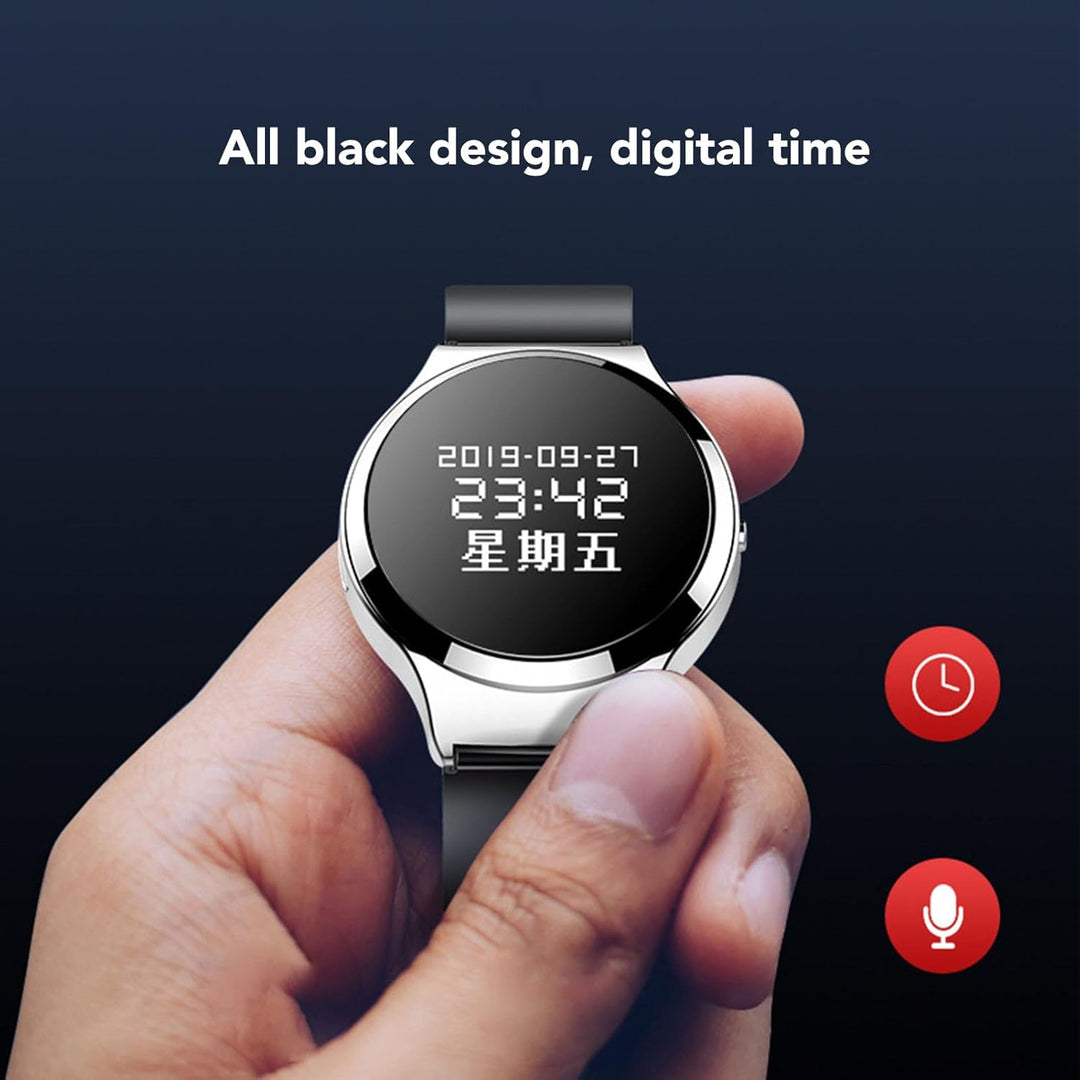Smartwatch-Sprachrekorder, Audio-Voice-Armband-Aufnahmegerät mit MP3-Player, Passwort, HD-Rauschunte