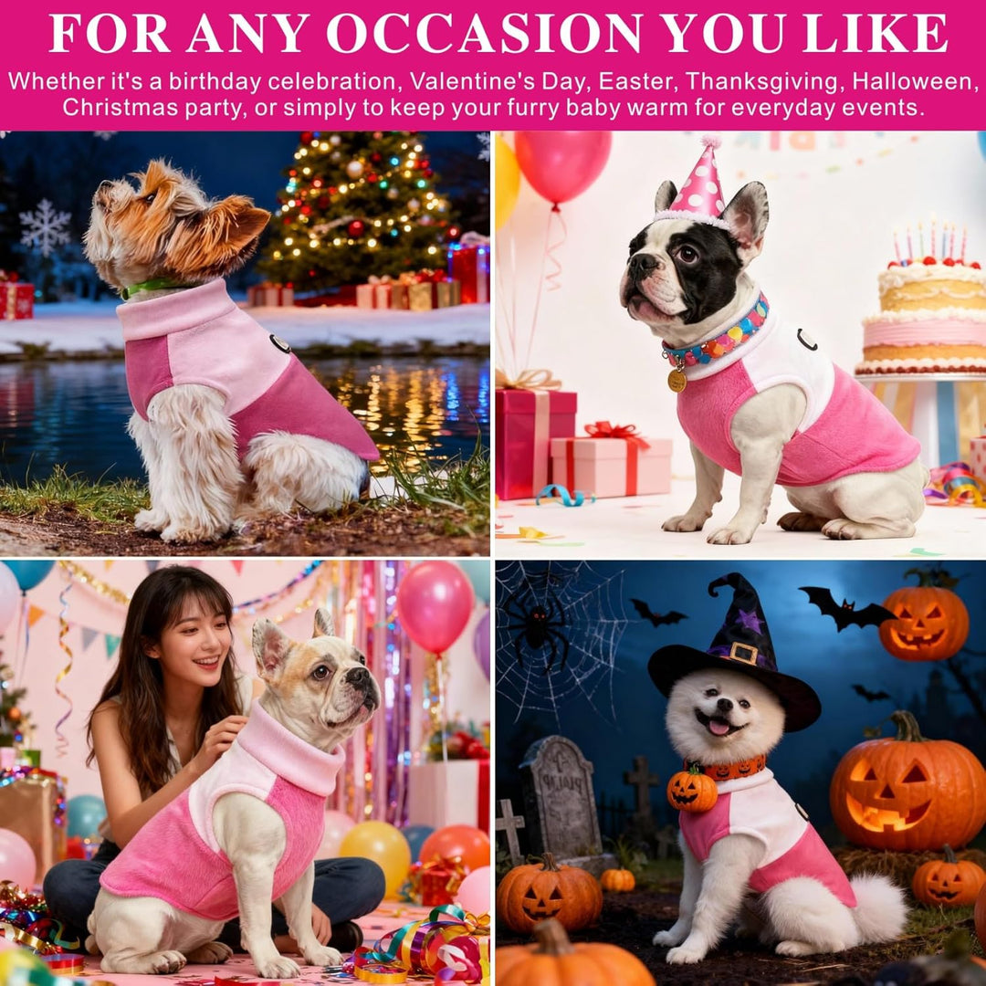 Hundemantel Fleece Hunde Jacken Hund warme Mäntel Winter Haustier Kleidung Hoodies Pullover Jumpsuit