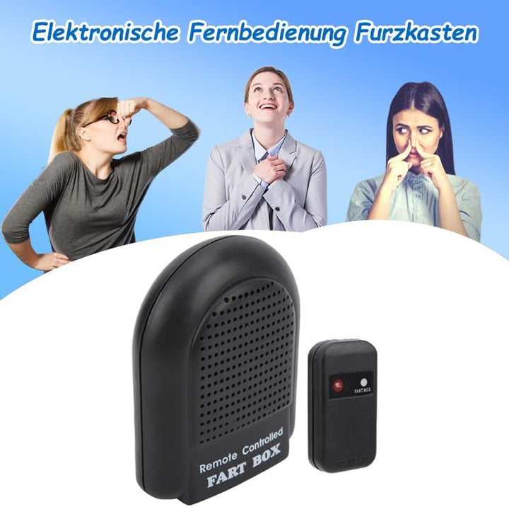 Elektronische Furzbox, lustige Furzmaschine mit Fernbedienung zum Spielen für Unfug für von 9 bis 15