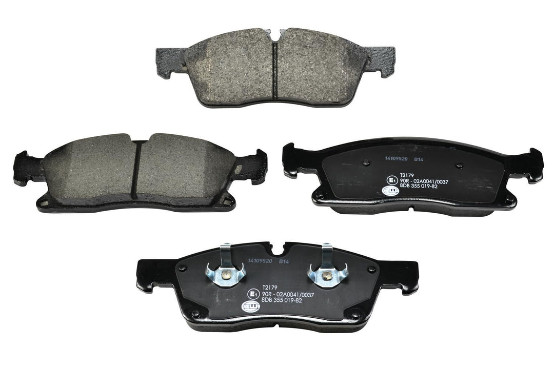 HELLA PAGID 8DB 355 019-821 Bremsbelagsatz - T2179 - Dicke/Stärke: 19mm - Bremssystem: Teves - für V