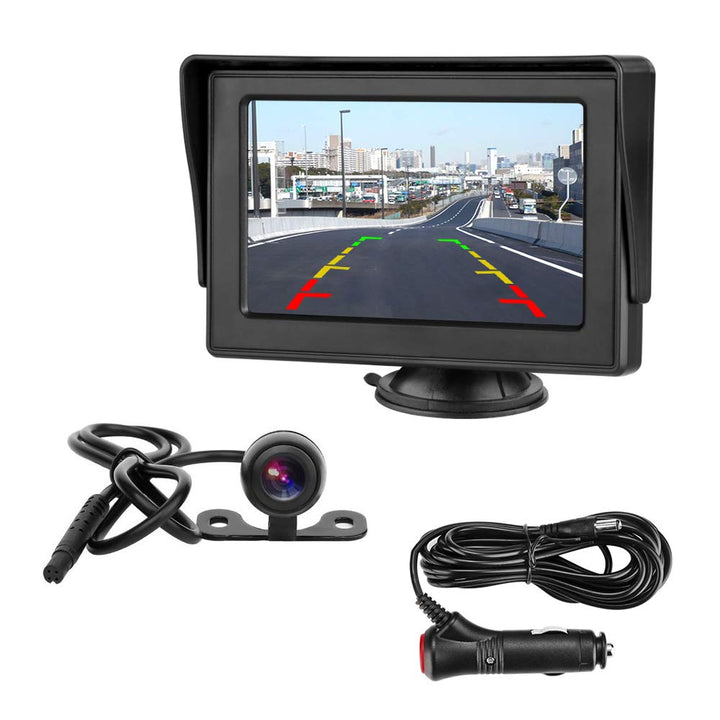 Jansite Rückfahrkamera mit Monitor 4.3&