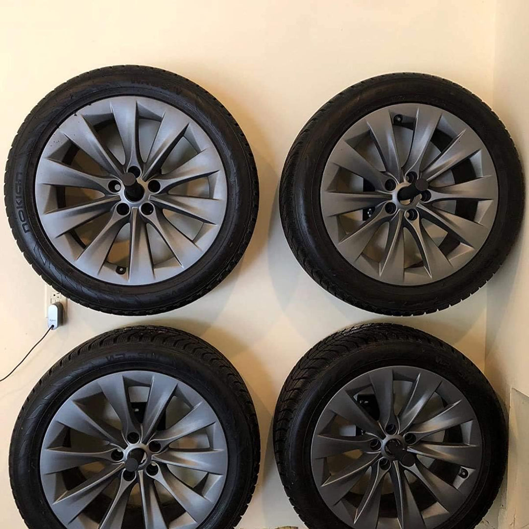 Robuste Garagenaufbewahrung, 40 cm Wandhalterung, Reifenhalterung, Alternative, 4 Stück Kajak-Haken,