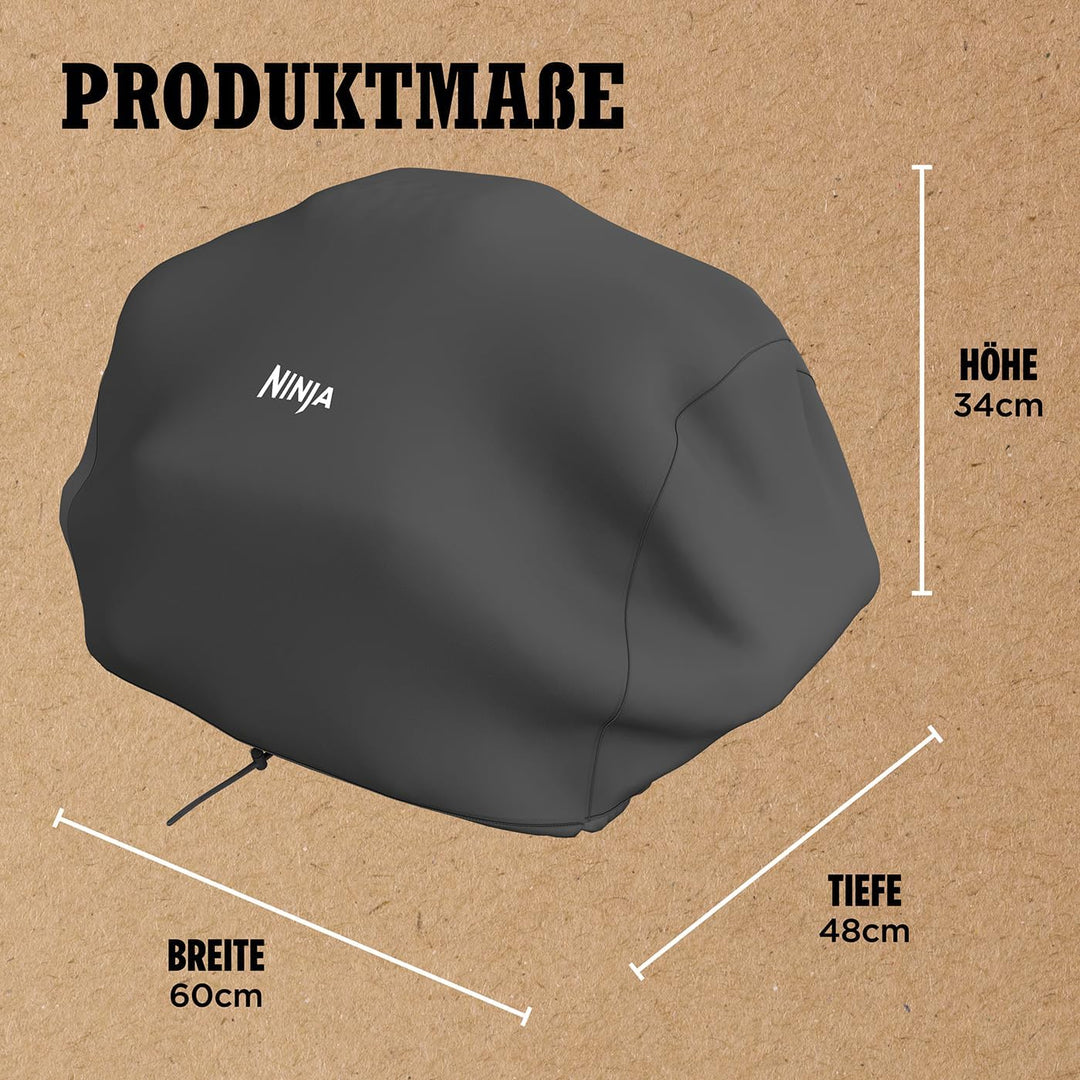 Ninja Woodfire Grillabdeckung für Outdoor Grill OG701 Schwarz Wetterschutz