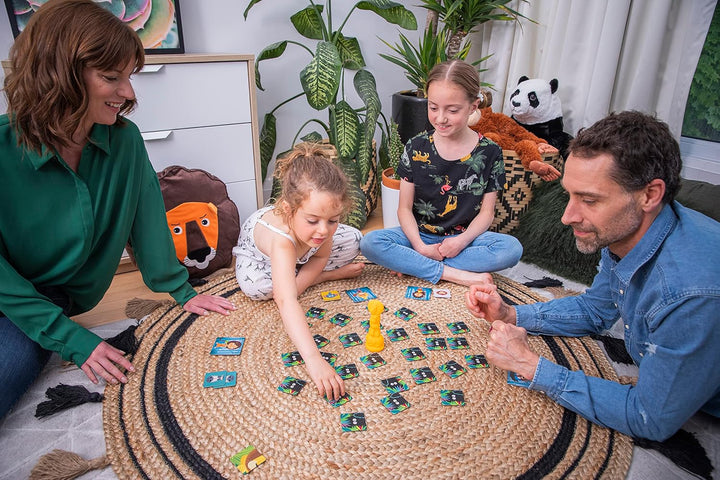 Asmodee Zygomatic, Jungle Speed Kids, Card Game, Ages 4+, 2-6 Players, 15 Minutes Playing Time, Jung