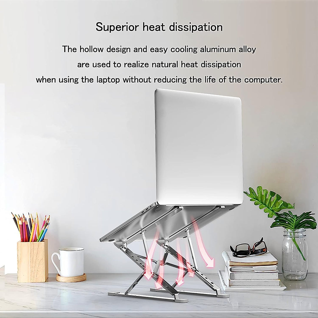 KINGDATA Laptop Ständer, ergonomischer Aluminium-Laptop-Erhöhung für Schreibtisch, Computer ständer