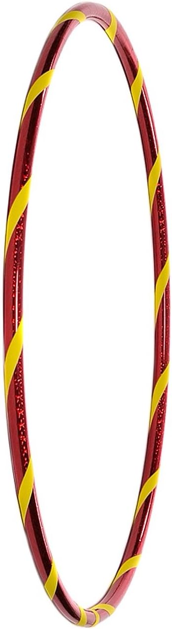 Funny Kinder Hula Hoop Reifen mit Hologramm-Muster Ø60cm Hologramm-Rot-Gelb, Ø60cm Hologramm-Rot-Gel