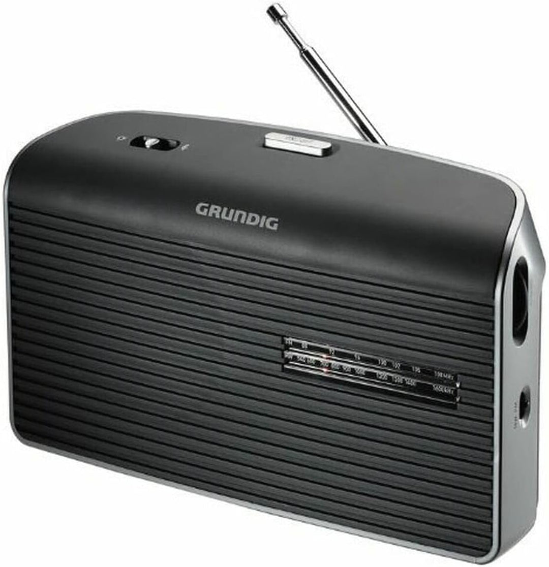 Grundig Music 60 Empfangsstarkes Radio im modernen Design grau grau empfangsstarkes Radio, grau empf