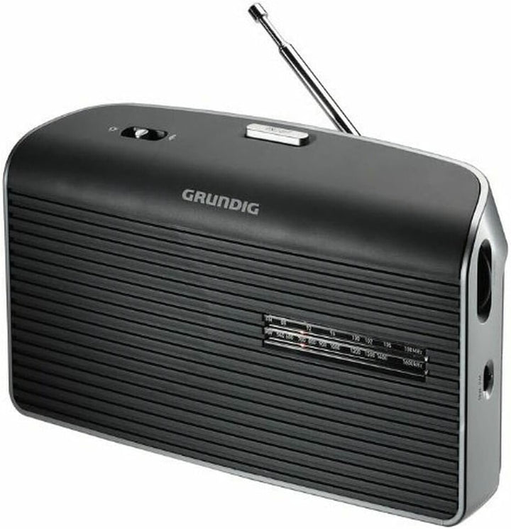 Grundig Music 60 Empfangsstarkes Radio im modernen Design grau grau empfangsstarkes Radio, grau empf